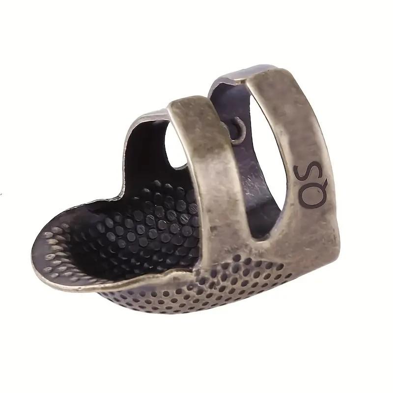 Μεταλλικό Δαχτυλήθρα Ραπτικής Vintage Προστατευτικό Δαχτύλου Χειροποίητο Αντιολισθητικό Κέντημα κατά Δακτυλίδι Βελόνας Πιεστήρας Βελόνας Κρίκος Κάτοχος Δαχτύλου