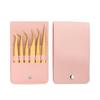 5/6PCS Eyelash Extension Tweezers Set Lash Applicator Stainless Curved Straight For Eyelash false Clip Makeup Nail Art Tools