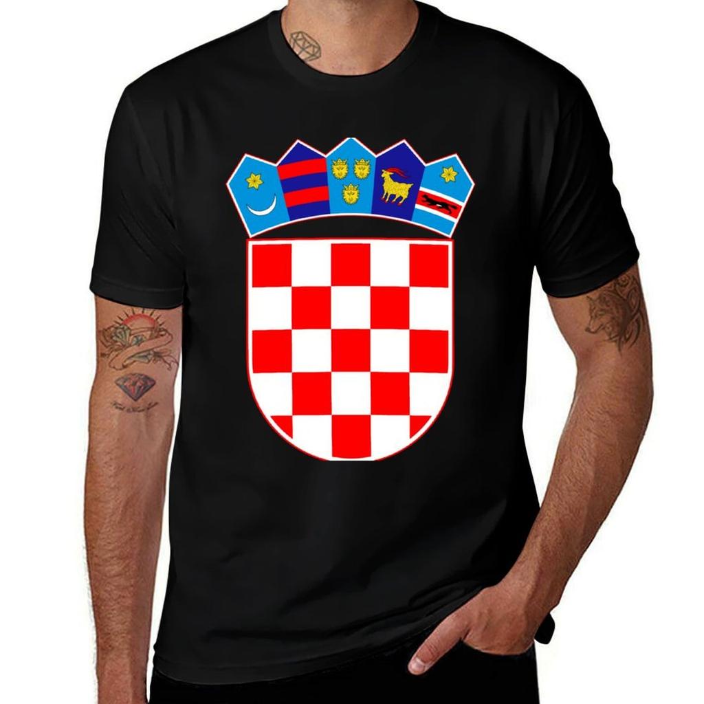 Croatia Coat Of Arms Tshirt Trend Art Print Tshirt