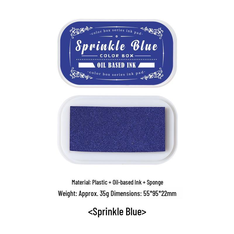 Eco-Friendly High-Density Ink Pad - New Color, Oil-Based, Sponge Stamp Pad