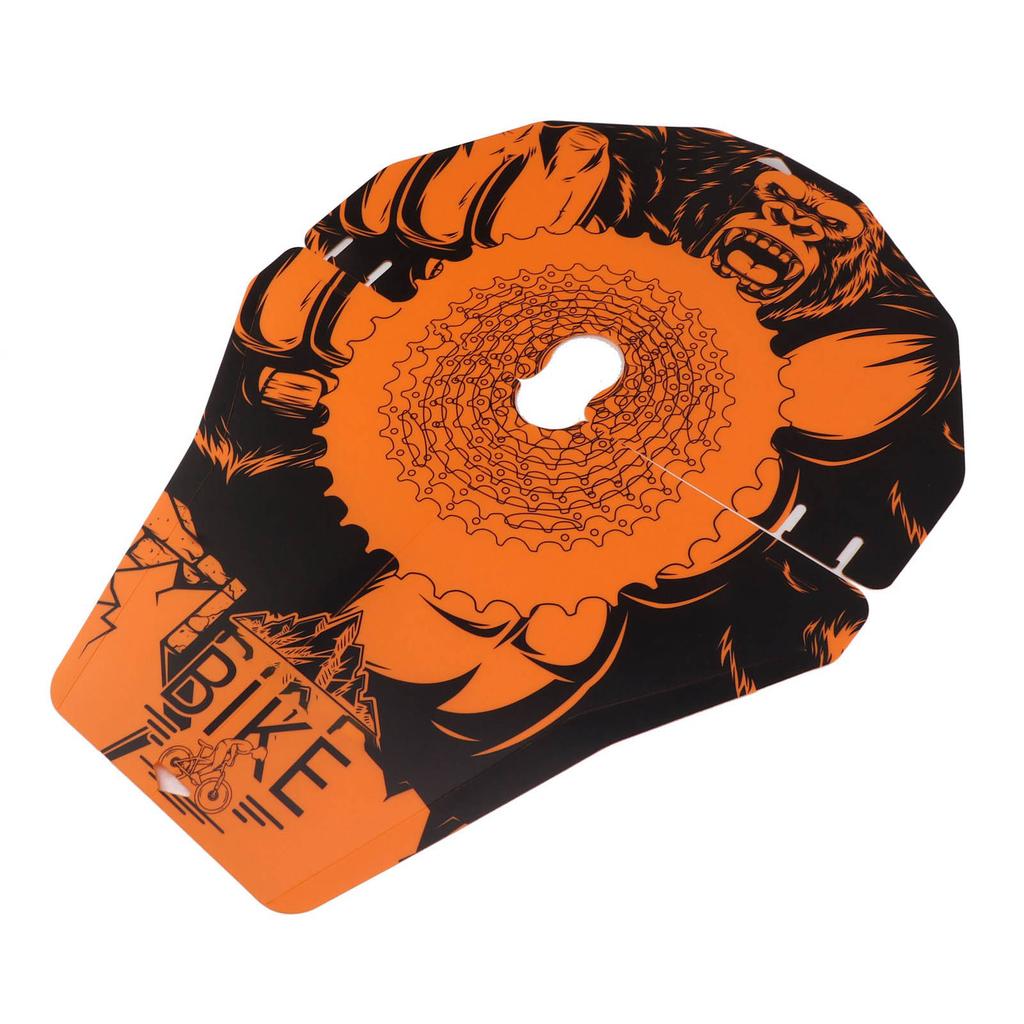 2 Τεμ. Κάλυμμα Πλυσίματος Ποδηλάτου PP Πρόληψη Λεκέδων Λαδιού Αντοχή στη Φθορά Κάλυμμα Δισκόφρενου Τροχού για Βουνό