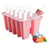 Ice Pop Mould Silicone Ice Pop Model Ice Pop Model Reusable Easy Release Ice Pop Maker (with Funnel, Brush)