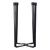 Iron/Resin Kitchen Stand Holder 21.5/15.8 CM Desktop Folding Trash Rack  Home