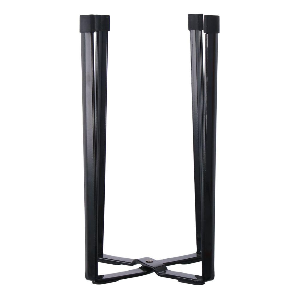 Iron/Resin Kitchen Stand Holder 21.5/15.8 CM Desktop Folding Trash Rack Home