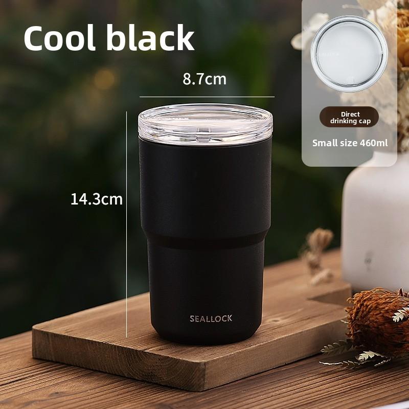 Modern Minimalist Coffee Mug With Insulated 304 Stainless Steel For Office And Travel