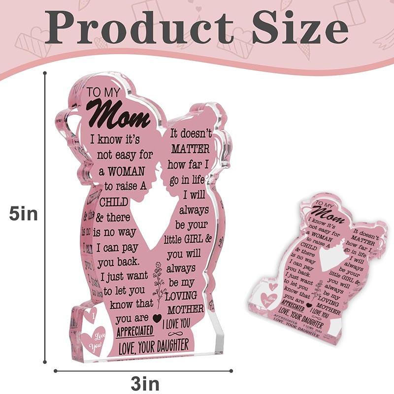 Cadouri de Crăciun pentru mamă, idei de ziua de naștere a mamei, cadouri cool de Ziua Mamei de la fiică, cele mai bune cadouri pentru mame din toate timpurile, placă acrilică