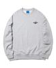 Columbia University Cu Arch Logo Light Terry Sweatshirts Melange Gray