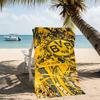 Beach Towel with Borussia Dortmund Pattern - Soft,absorbent,machine Washable Lightweight&Modern,swimming,Travel Essentials