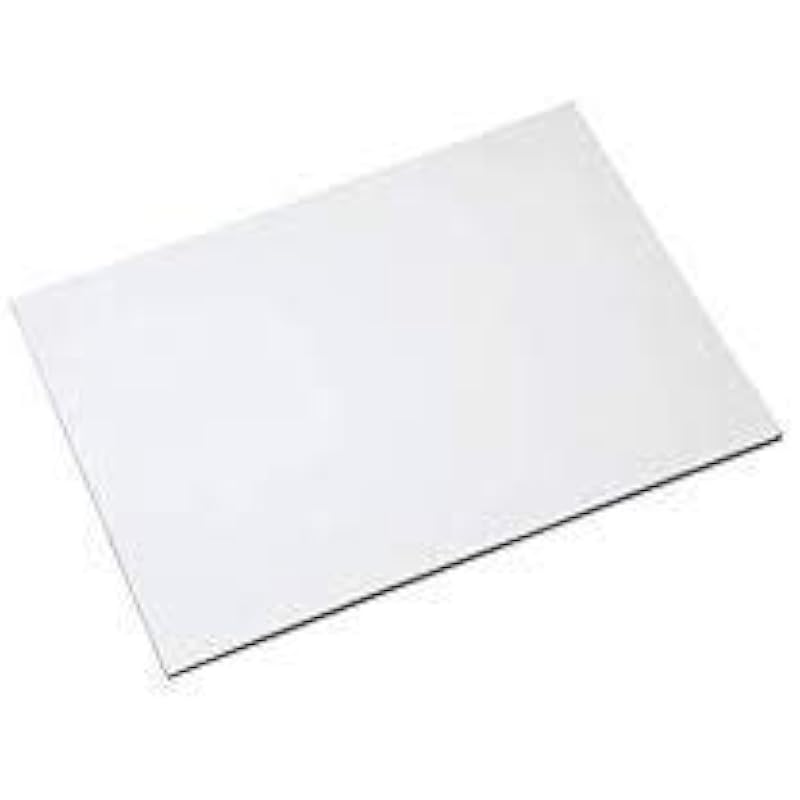 

Eclet A3 Size 300 Gsm 20 Sheet Smooth Finish Ivory Drawing Paper Sheets, White, 16.5 Inch X 11.75 Inch, Combo Pack Of 20 -17 білий