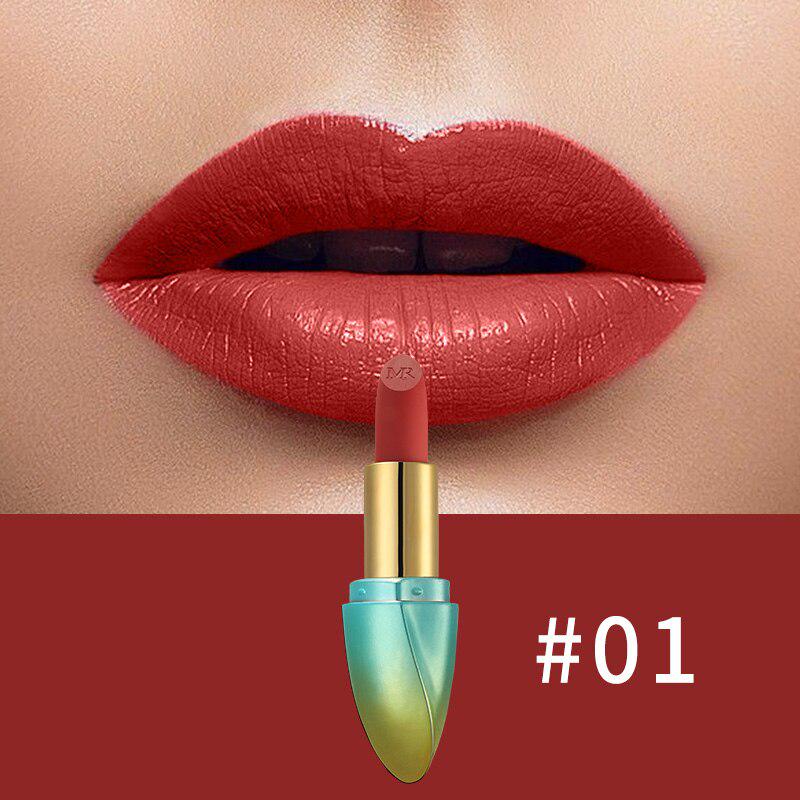 Матовая помада Batom, долговечная, шелковистая, влажная, водостойкая, бархатная, телесного цвета, роскошная матовая помада для макияжа #01