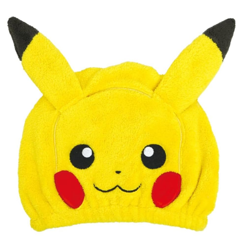 Fluffy Pokemon Pikachu Character Towel Cap for and Pool Perfect for and Bath, Swimming, Use, Adults, Girls, Boys.