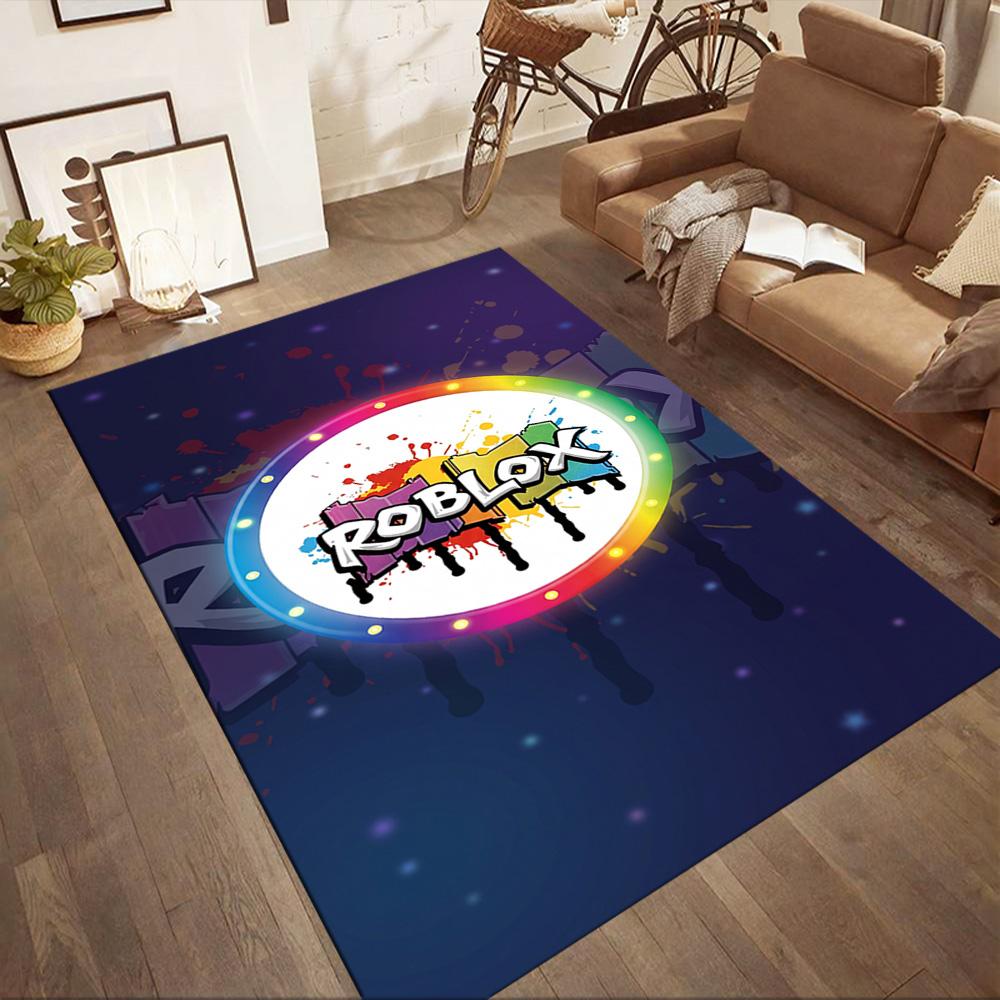 Roblox 234 Area Rug Perfect for Dormitory Bedrooms Study room Balcony Antislip Carpet Office home decor Luxury Gift for Birthday, Christmas, Wedding