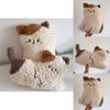 Cute Cat Plush Pillow With Embroidered Animal Design For Sofa Bed Decor And Gift