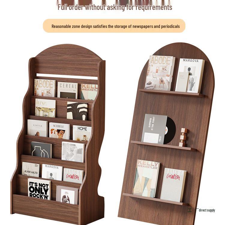 Floor & Wall Book and Magazine Display Stand