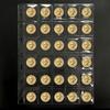 Cross-Border Coin Banknotes Collection: 9-Hole, 30-Pocket PVC Loose-Leaf Flip-Up Storage Pages