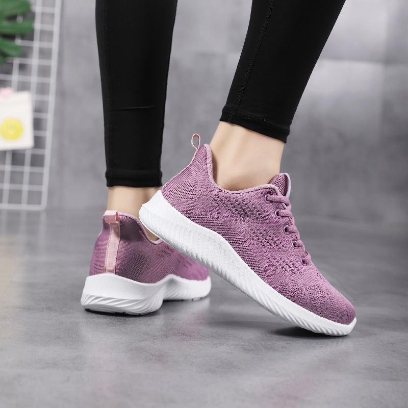 Dámské ultralehké, velké velikosti, prodyšné, síťované, outdoorové boty, jaro/podzim, velikost 35-41