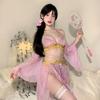 Fun Underwear, Antique Hanfu Straps, Nightdress Set, Small Breasts Show Big Belly Pockets, Uniform, Pure Desire Style Flirting Clothes