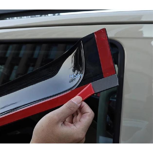 Fit For Great Wall GWM WEY Tank 300 2025 + Car Styling Weather Shield Window Visor Sun Rain Shelter Accessories Exterior Sticker