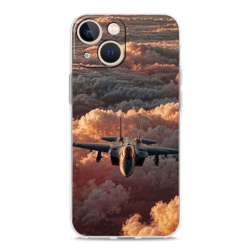 Phone Case For iPhone 17 Cases iPhone Air 16 15 12 13 14 Pro Max 7 8 Plus 16Pro iPhone11 Cover Aircraft Airplane cool