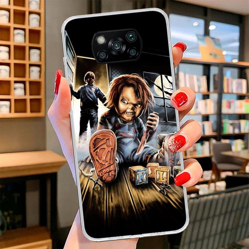 Chucky Child's Play Cover Phone Case For Xiaomi Poco F7 Ultra X7 X6 X5 Pro M7 Redmi 15C 15 13C 13 12C 12 10C 10 9A 9C 9T 9 Shell