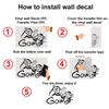 Gamer Wall Sticker Removable Wall Decoration Sticker Wall Decor Gamer Decorations Home Playroom