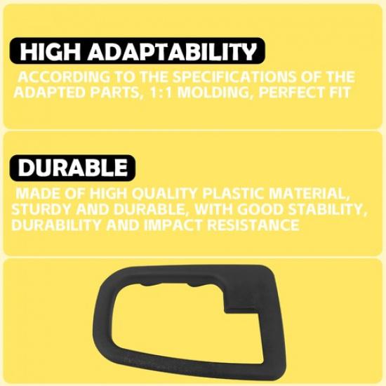 Linke Rechte Innentürgriff-Verkleidung Passend für 1992-1999 BMW E36 3er-Serie 1996-2002 Z3 V