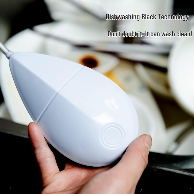 Portable Ultrasonic Bubble Dishwasher for Travel, Dorms, and Fruit Cleaning - Mini Sterilization Washing Machine