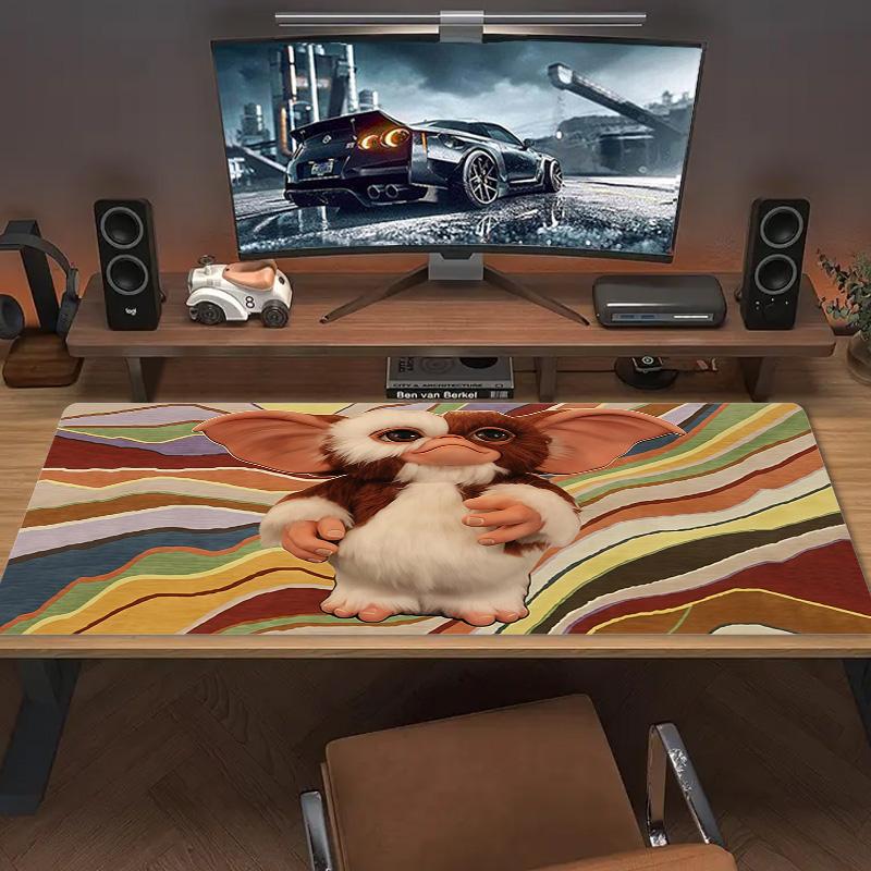 Gremlins Print Cushion Non-slip Laptop Tablet Big Mousepad XXL Mat Mini PC Playmat With Lock Edge