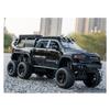 1/32 Dodge RAM 1500 TRX 6X6 Tyrannosaurus Rex Picku Alloy Car Model Sound and Light Children's Toy Collectibles Birthday Gift