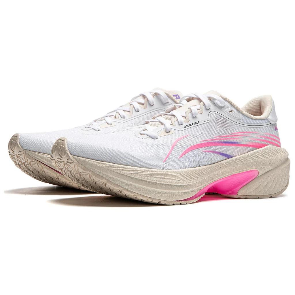 Li Ning Wu Shi 5S 4.0 Full Palm Cushioning Training Shoes Men Sneakers White Pink ARSU007-1