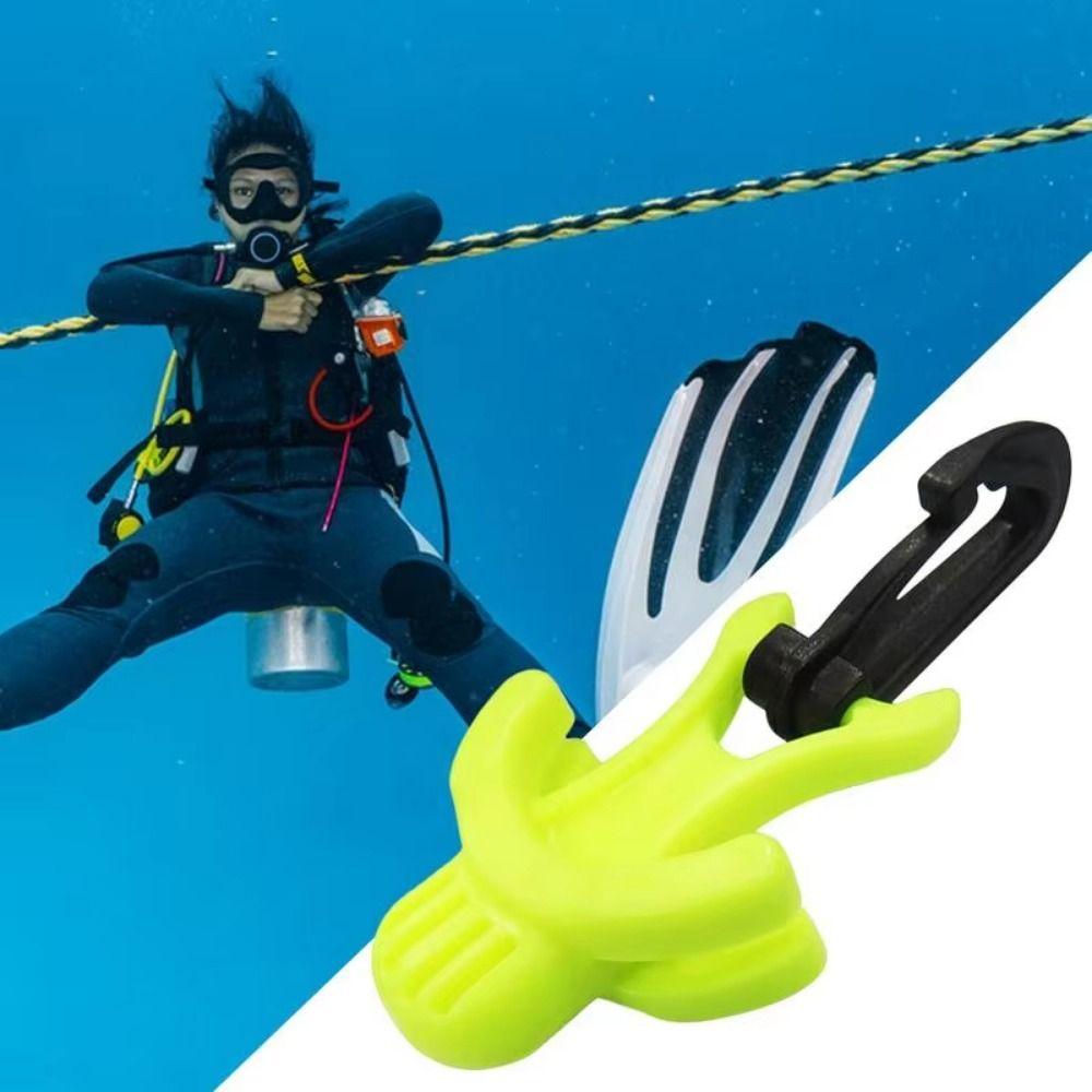 

Regulator Octopus Holder Diving TPU Octpus Holder Underwater Diving Mouthpiece Holder Noise Maker помаранчевий