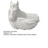 White Horse Key Bowl, 3D Printed Decorative Key Dish, Key Holder Bowl for Key And Jewelry Storage, Entrance Cabinet Desktop Organizer
