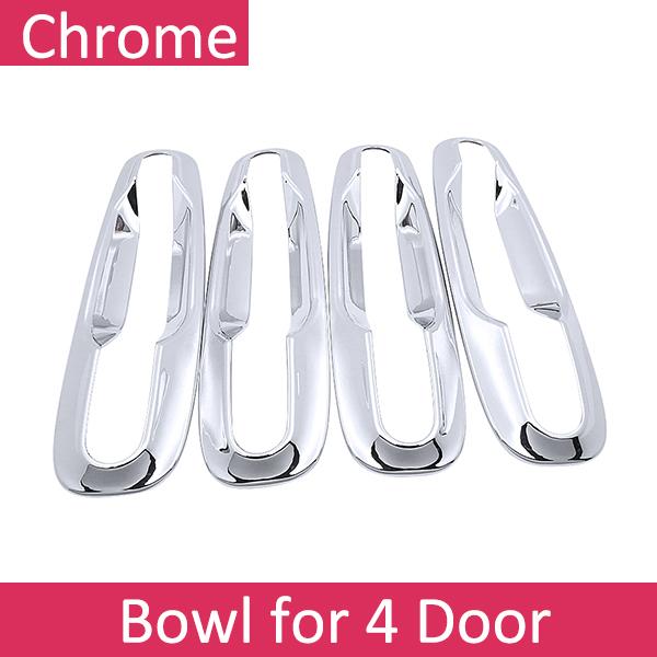 For Chevrolet Nubira Lacetti J200 Facelift 2007~2013 Chrome Door Handle Cover Car Accessories Stickers Trim Set 2008 2010