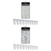 100Pcs Halloween Witch Nail Fake Finger Claw Props Witch Nails Halloween Costume Nail Claws Witch Props Accessories