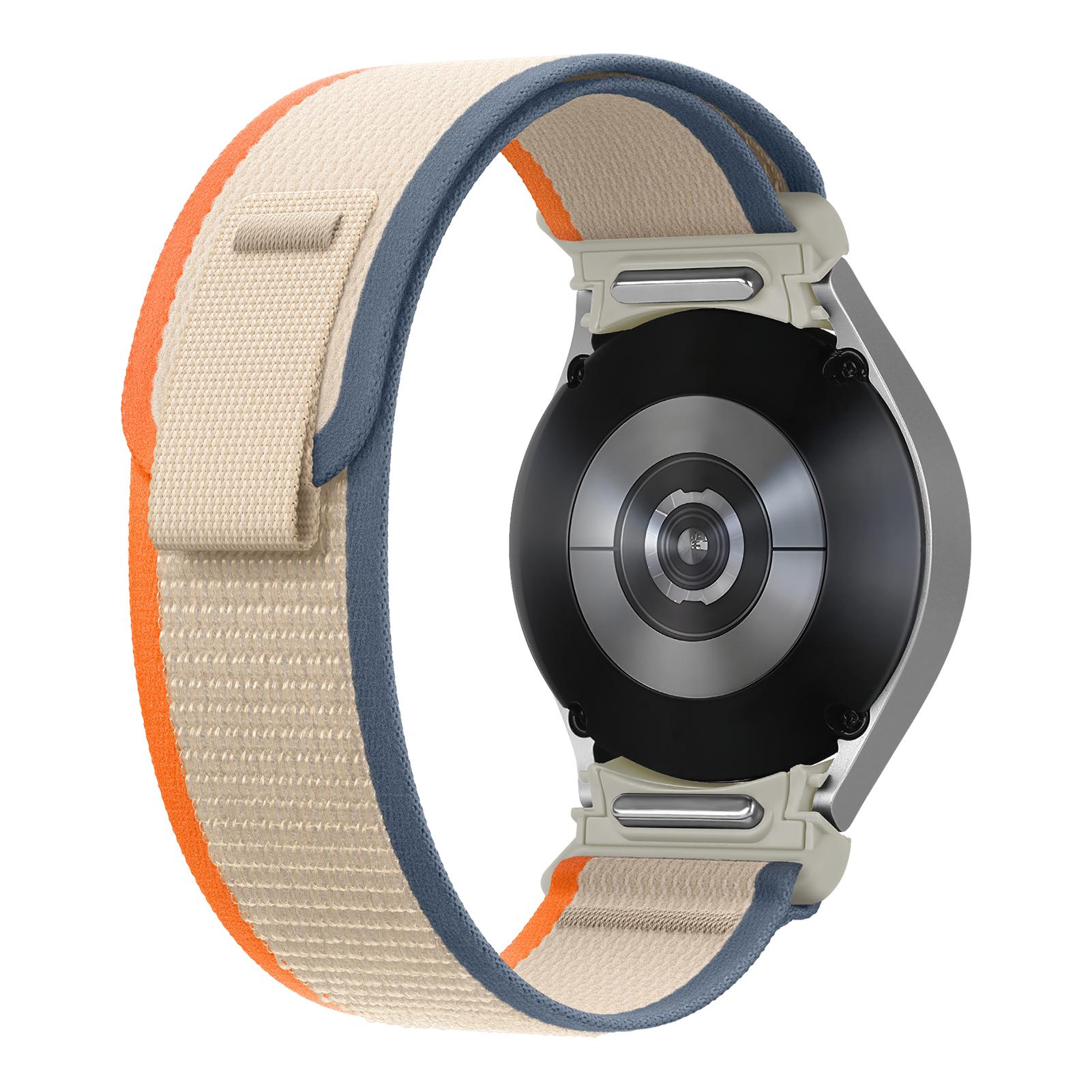 

Нейлоновый ремешок No Gaps для Samsung Galaxy Watch 7 6 5 4 44 мм 40 мм спортивный ремешок для Galaxy Watch 6 Classic 47 мм 43 мм4 Classic 42 мм 46 мм5 Pro Bluetooth for Galaxy Watch 6 5 4