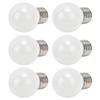 6Pcs Antique LED Light Bulb 4W Vintage G45 E27 Filament Bulb for Chandeliers White Light 360LM 220V