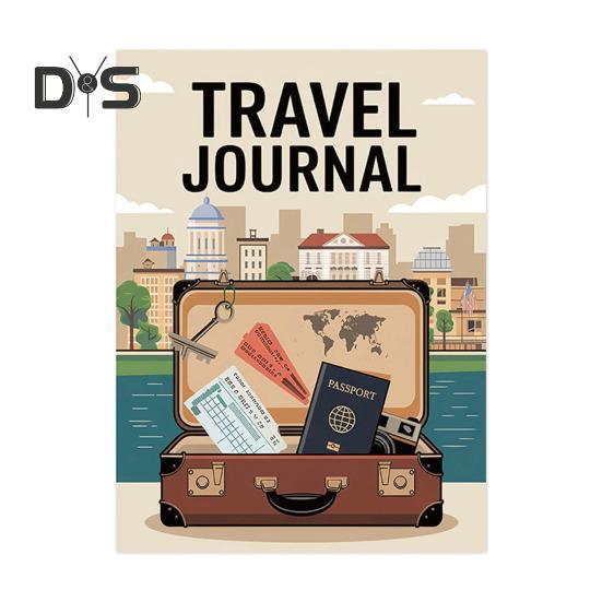 

Журнал путешествий Журнал воспоминаний о путешествиях Дневник Блокнот Журнал приключений в дороге Книга Планировщик путешествий Подарок для путешественников 1pc