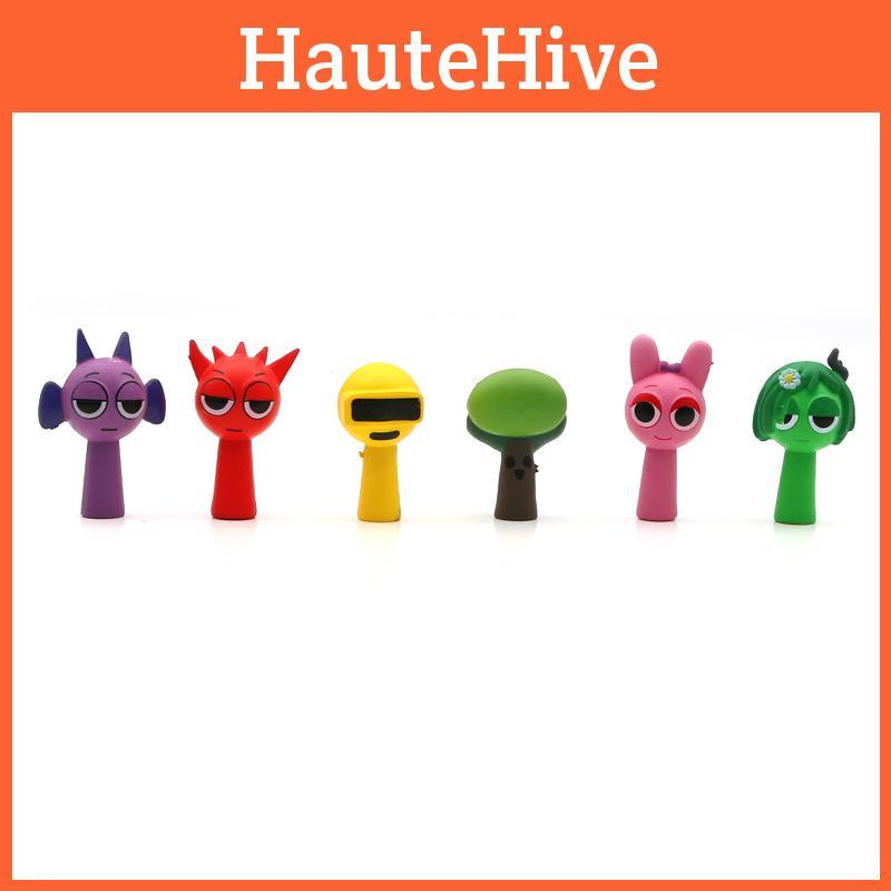 Game Action Sprunki Figure Cartoon Model Toy Decoration Doll Kid Gifts Ornament