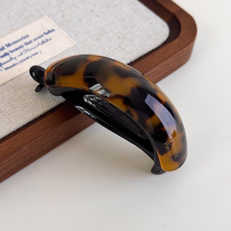 

Korean Style Acetate High Ponytail Hair Clip - Twist, Banana, and Side Options