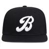 Unisex Fashion B Letter Embroidery Hip-hop Hats SpringAutumn Outdoor Adjustable Casual Baseball CapsSunscreen Hat Trucker Hat