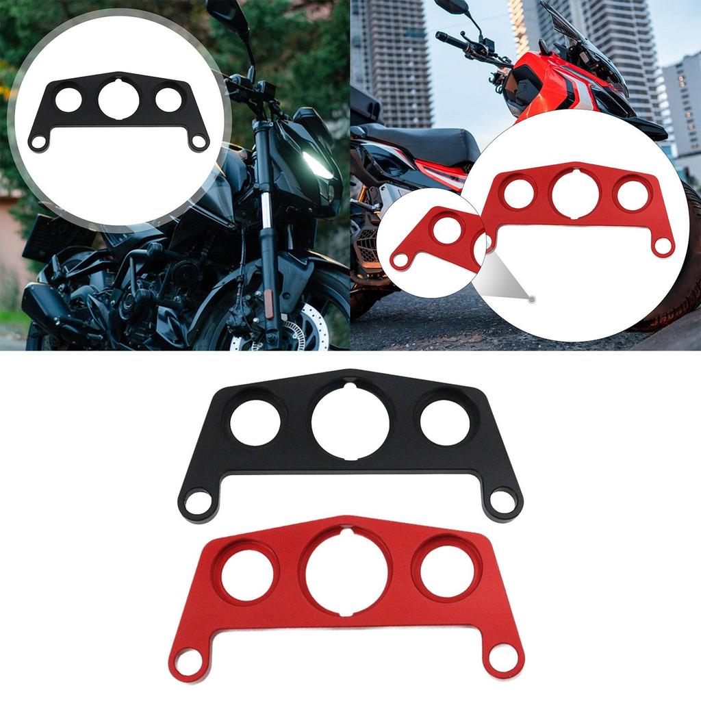 Motorcycle Key Switch Indicator Light Installation Bracket Durable Aluminum Alloy for Honda TRX 450R Pro Taper