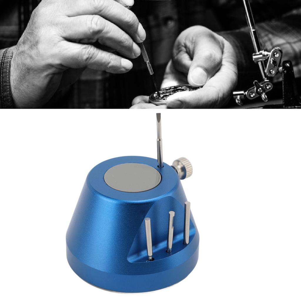 Strap Link Pin Remover with 4 Pin Screw Base Wear Resistant Portable Watch Link Removal Kit for Bracelet Repairing