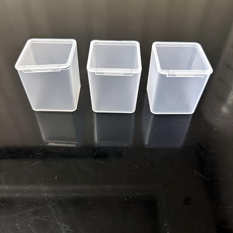 Adjustable Compartments Transparent Plastic Storage Box - Portable Organizer for Beads, Jewelry, Crafts, Small Hardware, Holiday Organizer