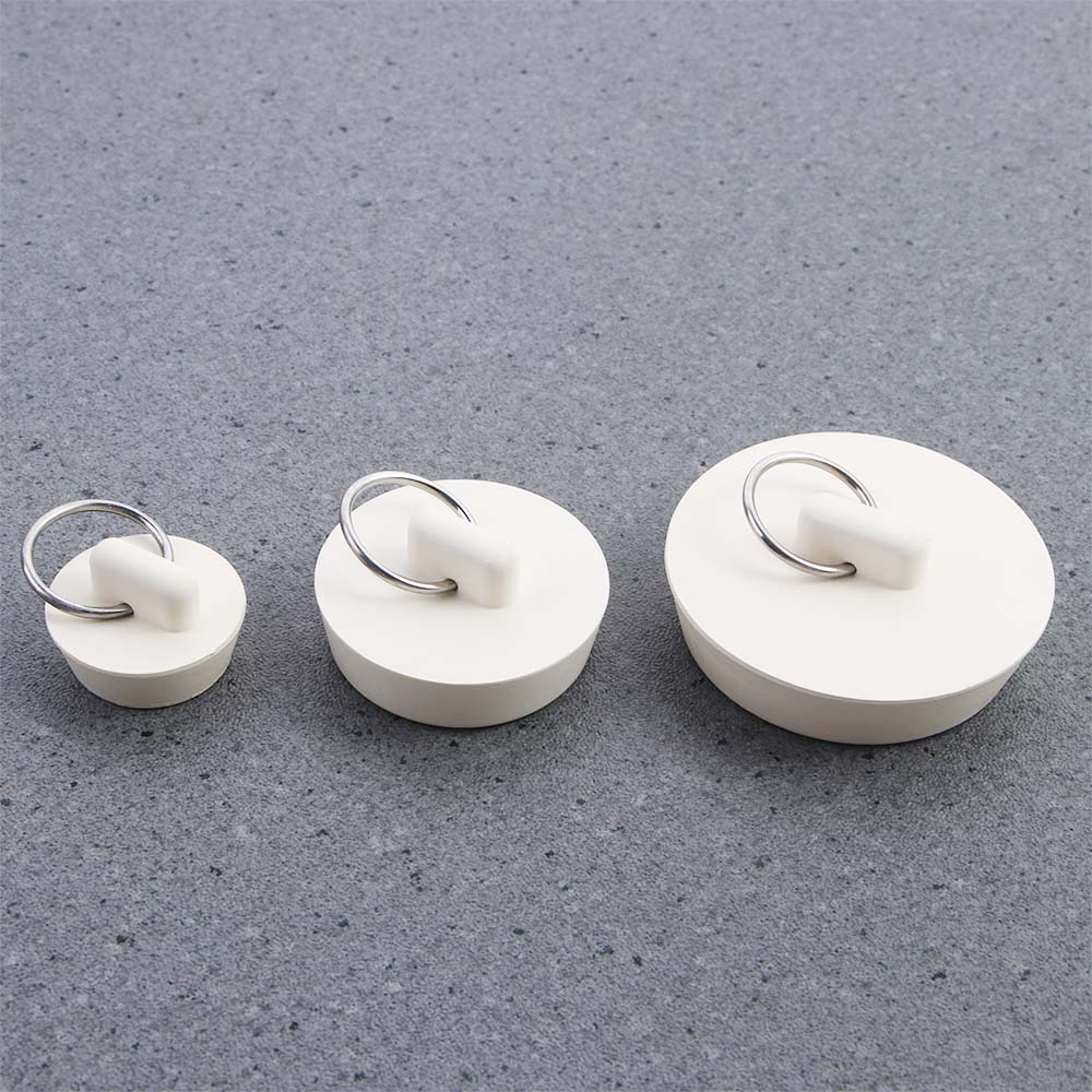Pull Ring Design Rubber Leak-proof Drain Plug Sink Stopper Floor Drain Plug Bathroom Amenities