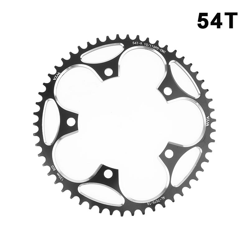 38-60T AL7075 Sprocket For Road Bike Positive And Negative Gear Plate 130 BCD Bicycle Chainring Narrow Wide Stars
