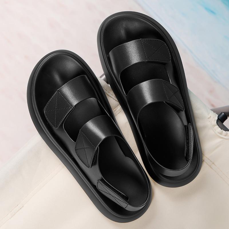 Summer New Outdoor Deodorant Beach Shoes Men's Leisure Driving Soft-soled Non-slip Sandals