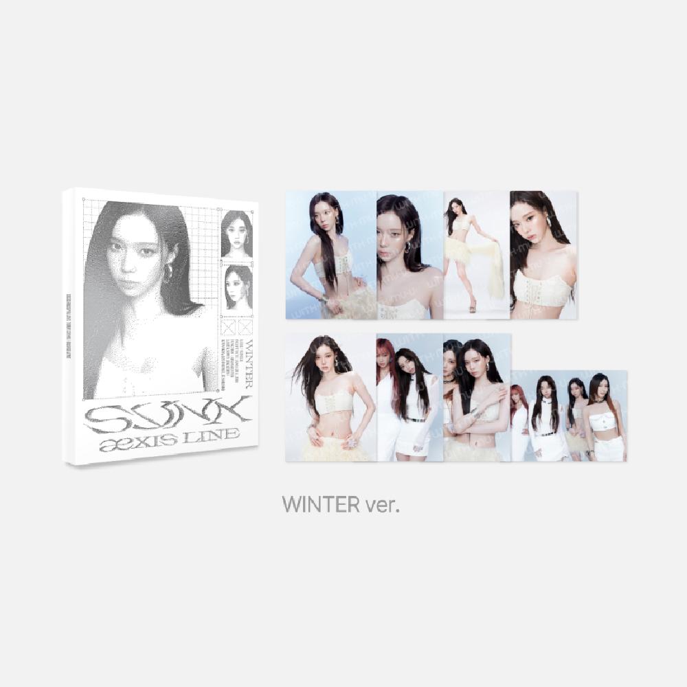 Pre-order 2025 Aespa LIVE TOUR SYNK: aeXIS LINE Postcard Book