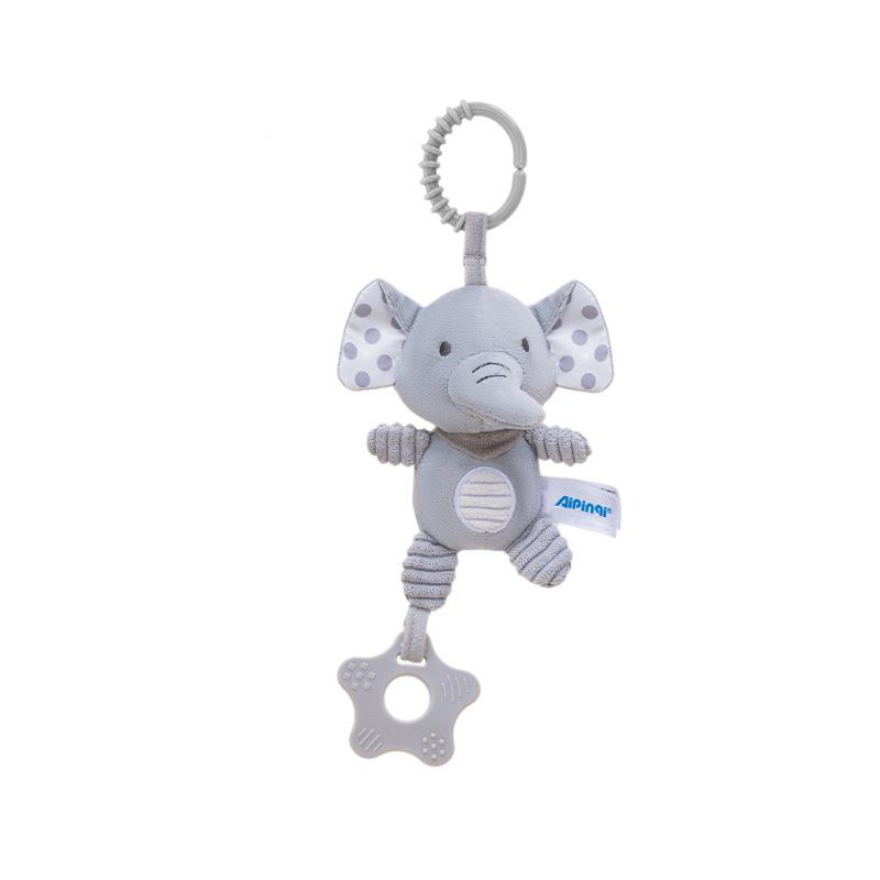 Baby Stroller Wind Chime & Teether: Soothing Music Toy for Newborns 0-1 Year