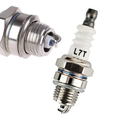 Rasenmäher Trimmer Teile L7T Zündkerze Langlebig Universell Rasenmäher Zündkerze Rasen Trimmer Zündkerze 2-Takt Motor