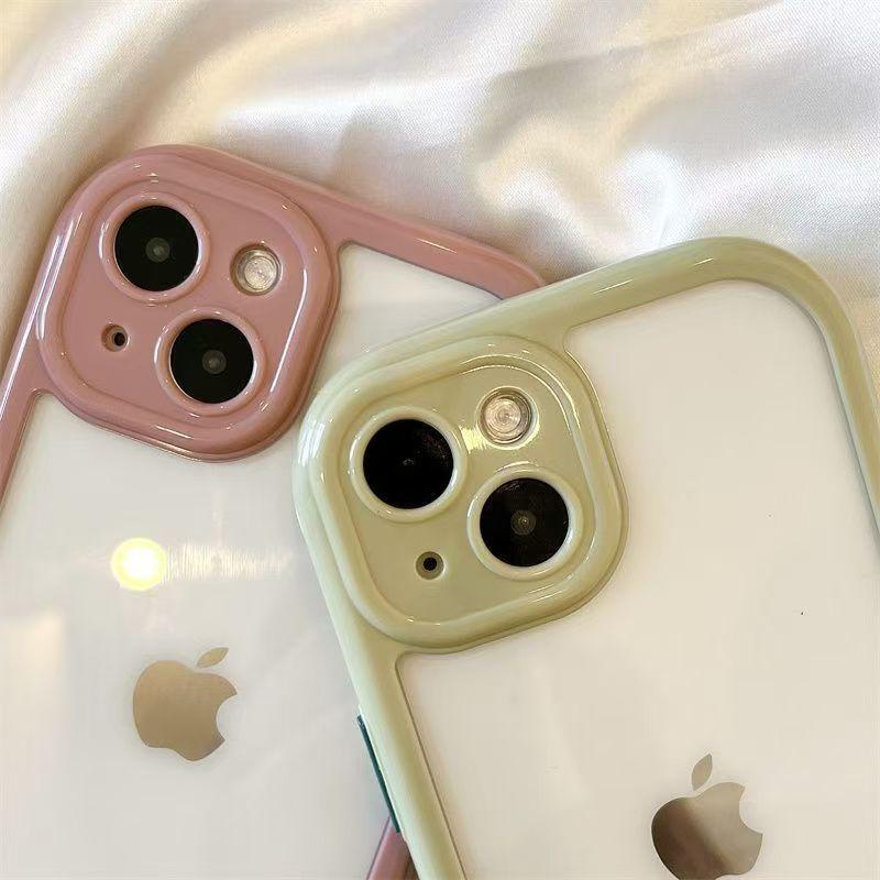 Einfache Butterhülle Geeignet für Apple 16 Handyhülle IPhone 14 Promax Nische 13 Transparent 12 Sturzsicher 11 Sets